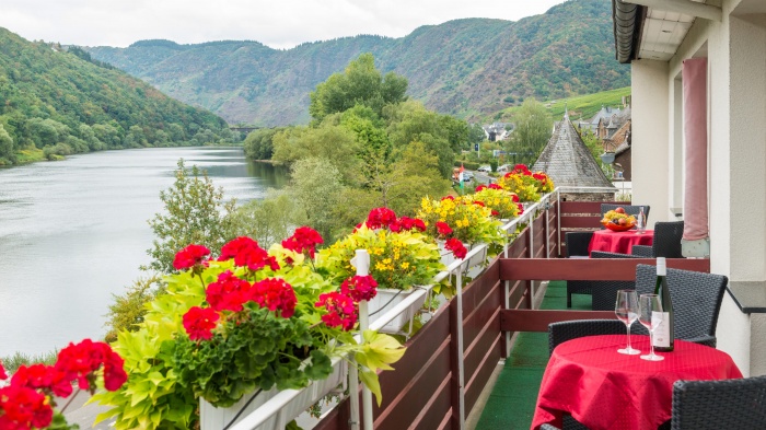  fahrradfahrerfreundliches Moselromantik-Hotel zum Löwen in Ediger-Eller 