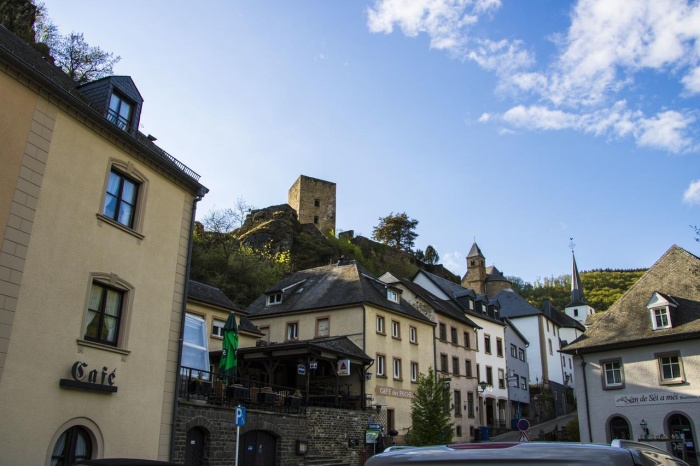  Fahrradtour übernachten im Hotel Le Postillon in Esch sur Sûre 