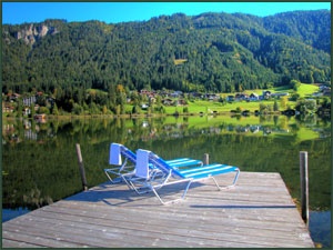  bikerfreundlches Kraners Alpenhof in Weissensee 