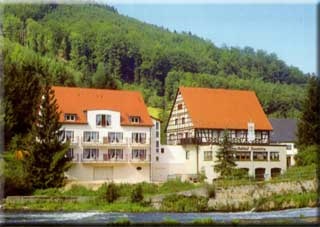Motorrad Hotel Gasthof Neumühle in Beuron - Thiergarten