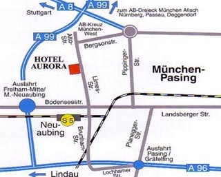  Hotel Aurora in München 