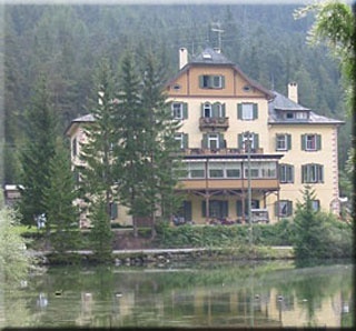  Fahrradtour übernachten im HoteL Baur am See in Toblach 