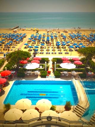 Familien- und Kinderfreundliches Ruhl Beach Hotel in Lido di Jesolo