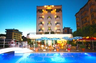  Fahrradtour übernachten im Ruhl Beach Hotel in Lido di Jesolo 