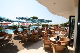  bikerfreundlches Ruhl Beach Hotel in Lido di Jesolo 