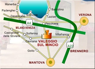  Hotel Agli Ulivi in Valeggio sul Mincio am Gardasee 