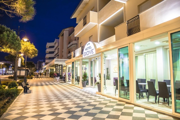  Fahrradtour übernachten im Hotel Giove in Cesenatico 