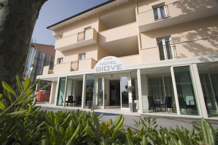  Radtour, übernachten in Hotel Giove in Cesenatico 