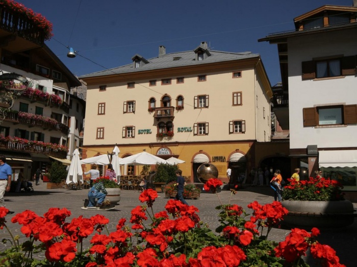Motorrad Royal Hotel Cortina in Cortina d Ampezzo