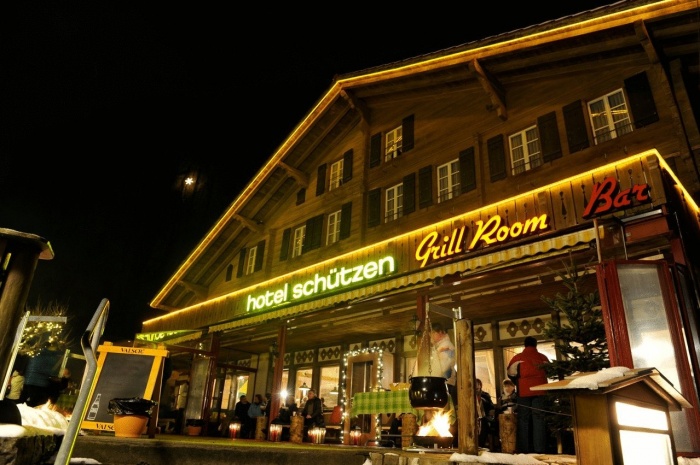  Fahrradtour übernachten im Hotel Restaurant Schützen in Lauterbrunnen 