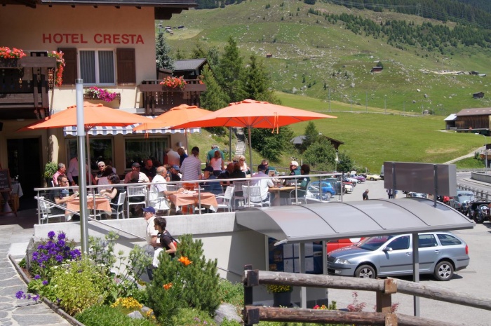  Our motorcyclist-friendly Hotel Cresta  