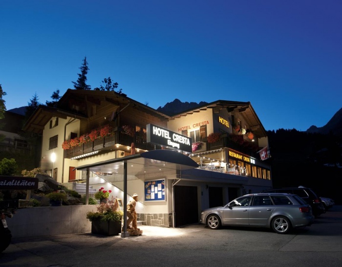  Fahrradtour übernachten im Hotel Cresta in Sedrun 