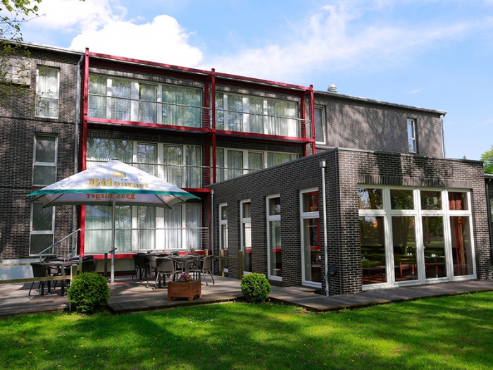 Motorrad Mercure Hotel am Entenfang Hannover in Hannover