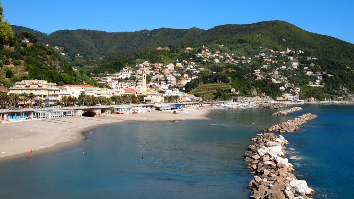  Radtour, übernachten in Hotel Piccolo in Moneglia (GE) 