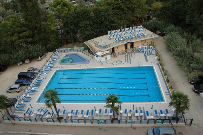  Radtour, übernachten in Hotel Beau Soleil in Zadina Pineta Cesenatico (Fc) 