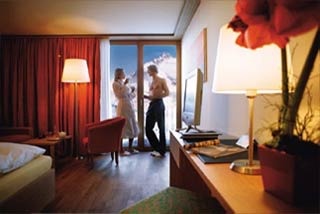  fahrradfahrerfreundliches Sporthotel Steffisalp in Warth 