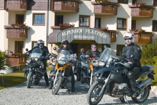  Fahrradtour übernachten im Alpenhotel Plattner in Sonnenalpe Nassfeld  