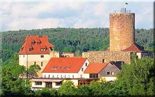 fahrradfahrerfreundliches Panorama- Gasthof Burgschänke in Burgthann