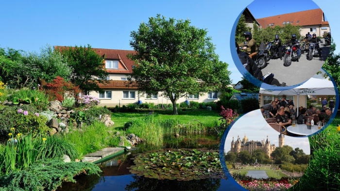 Motorcyklist-venligt Hotel Gasthaus zum Rethberg i Lübstorf