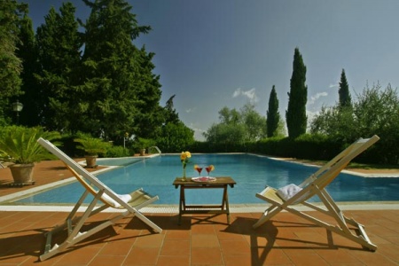  Familien Urlaub - familienfreundliche Angebote im Hotel - Residence Villa La Cappella in Montespertoli (Firenze) in der Region Florenz 