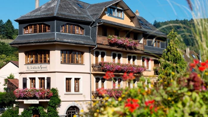 Motorcyklist-venligt Le Clos Des Sources Hôtel & Spa i Thannenkirch