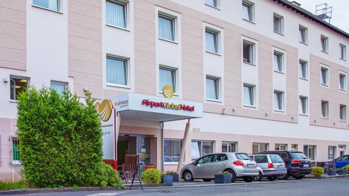 Motorradfahrerfreundliches Airport Hotel Global in Mörfelden-Walldorf