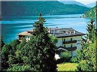 Cyclist Hotel Gloria in Molveno