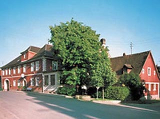 Fahrradfahrer Hotel-Gasthof Grüner Baum in Pommersfelden