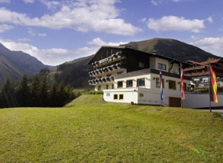 Fahrradfahrer Hotel Witt in Berwang