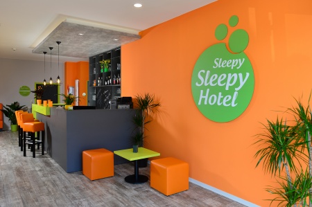 Hôtel convivial pour les motards SleepySleepy Hotel Gießen à Linden b. Gießen