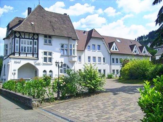 Fahrradfahrer Hotel Restaurant Cordial in Lennestadt