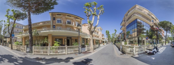 Motorradfahrerfreundliches Hotel Mediterraneo Club Benessere in Bellaria Igea Marina