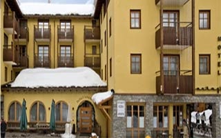 Fahrradfahrer Hotel Touring in Livigno