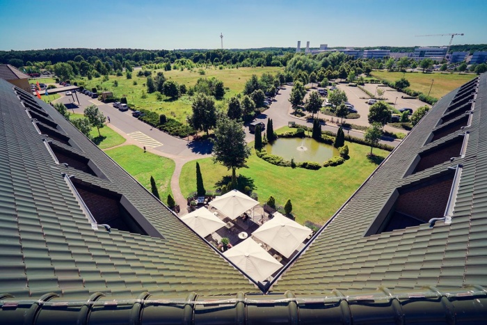 Motorcycle Van der Valk Hotel Berlin Brandenburg in Dahlewitz