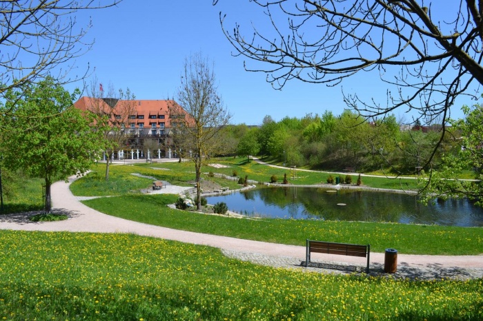 Cyclist Flair Park-Hotel Ilshofen in Ilshofen