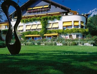 Fahrradfahrer Park-Hotel Sonnenhof in Vaduz