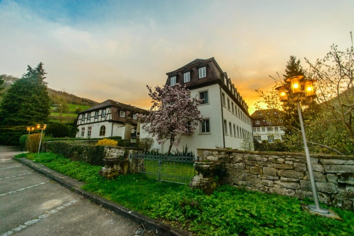 Cyclist Schloss Döttingen in Braunsbach-Döttingen