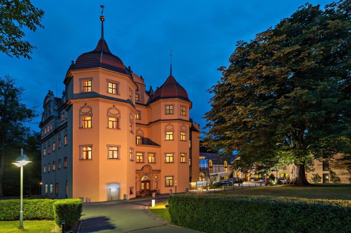 Fietsenhotel Schloßhotel Althörnitz in Bertsdorf-Hörnitz