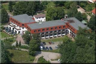 Fahrradfahrer Waldhotel Wandlitz in Wandlitz