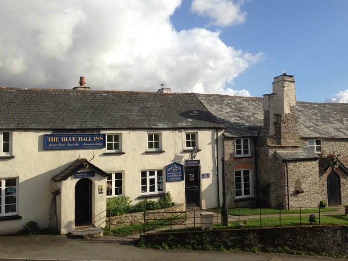  Our motorcyclist-friendly Blue Ball Inn  