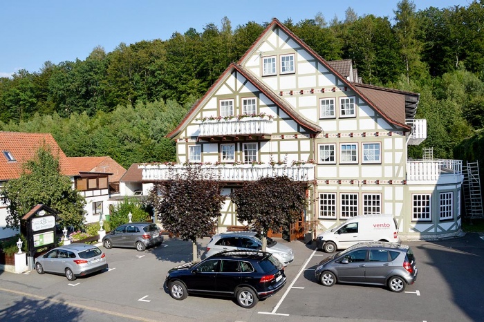 Our motorcyclist-friendly Hotel Zum Kronprinzen  