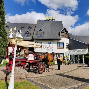  Our motorcyclist-friendly BurgStadt Hotel  
