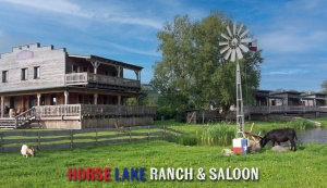  Our motorcyclist-friendly Horse Lake Ranch & Saloon - Ostseeurlaub wie im wilden Westen  