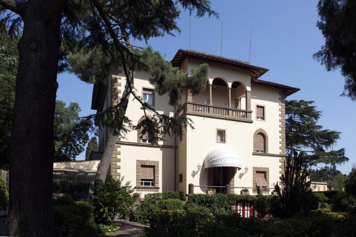 Motorrad Hotel Park Palace in Florenz